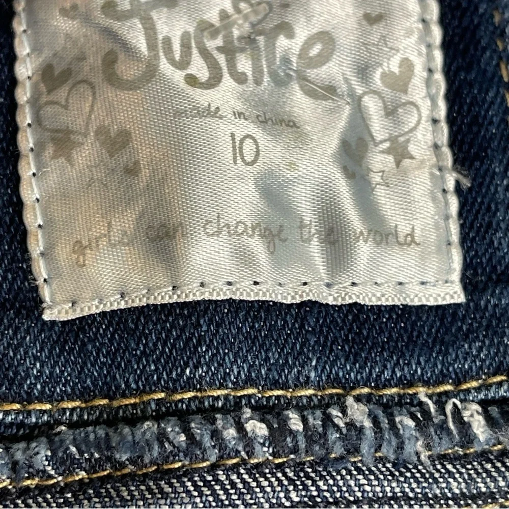 Justice girl bundle.  Jeans and vest